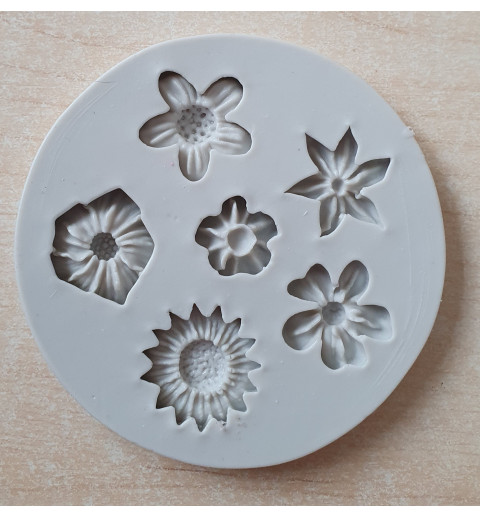 Silikon Form Blumen