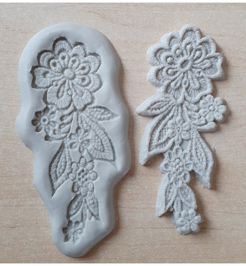 Silikon Form Blume