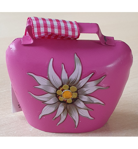 Metall Glocke rosa