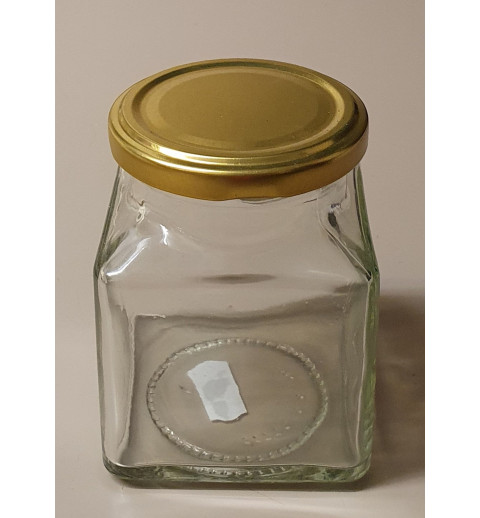 Glas mit Schraubverschluss