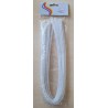 Chenille Draht weiss    (Pfeiffenputzer)