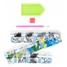 3D Diamant Pixel Karte Eulen