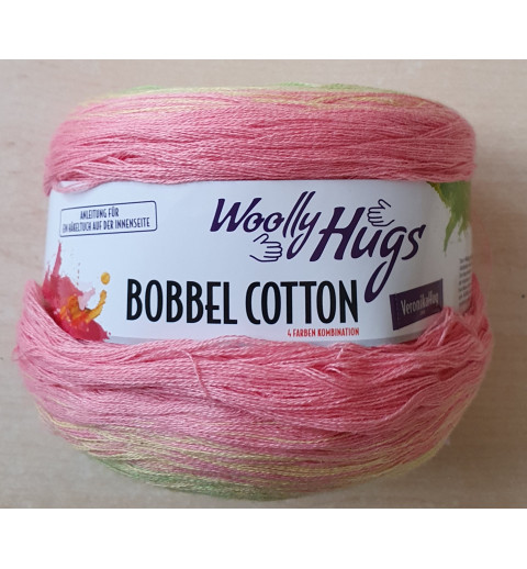 Bobbel Cotton lachs/hellblau/hellgrün
