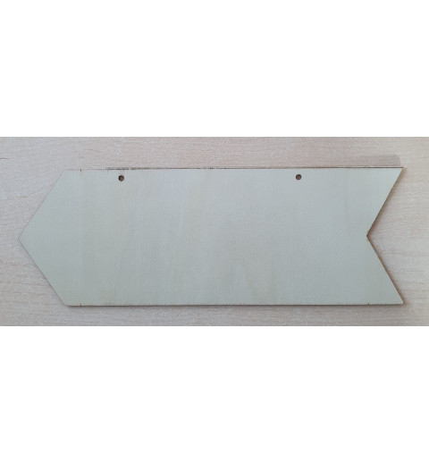 Schild Spanholz