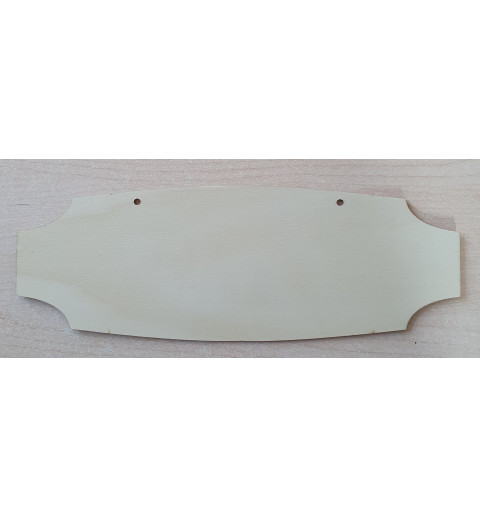 Schild Spanholz
