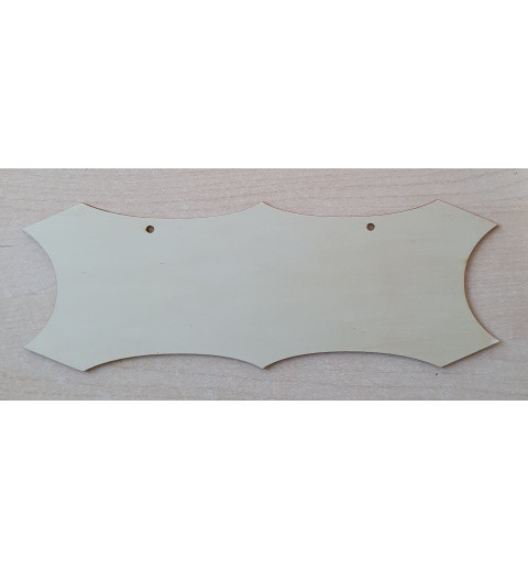 Schild Spanholz