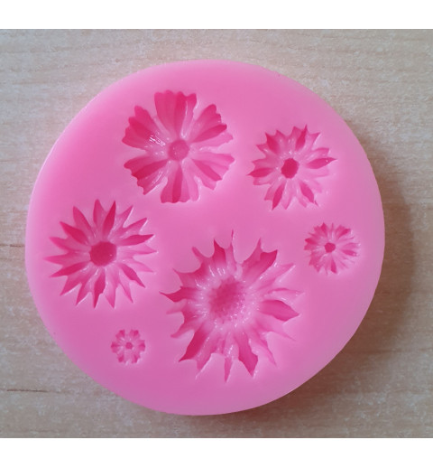 Silikon Form Blumen