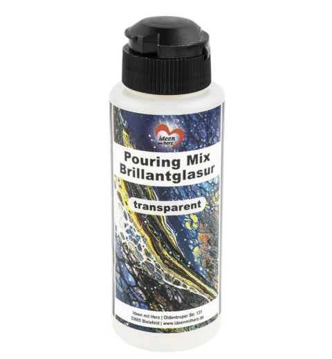 Pouring Mix Brillantglasur transparent