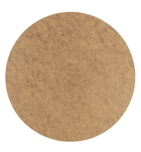 MDF Platte rund