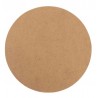MDF Platte rund
