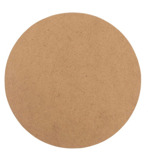 MDF Platte rund