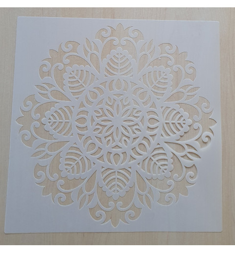 Schablone Ornament