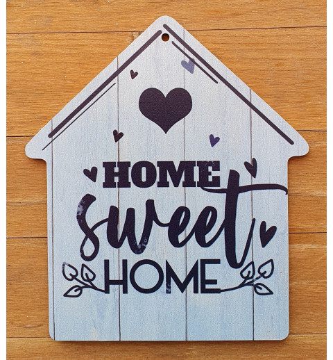 Holz Schild Home sweet Home