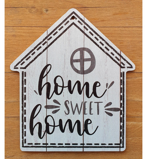 Holz Schild Home sweet Home