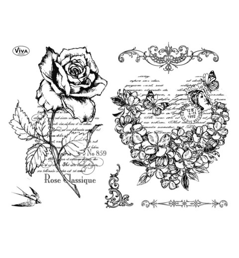 Clear Stamps Blumenherz