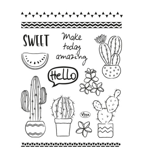 Clear Stamps Kaktus
