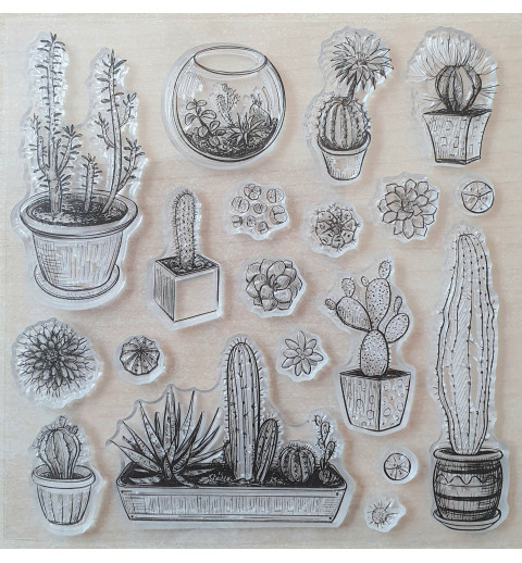 Clear Stamps Kaktus