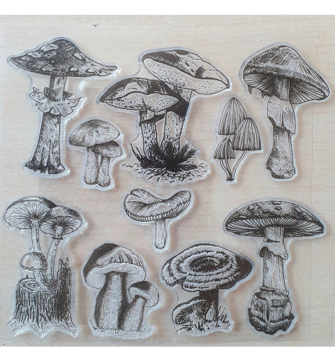 Clear Stamps Pilze