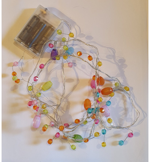 Bunte Lichterkette