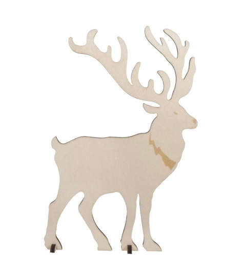 Holz Hirsch