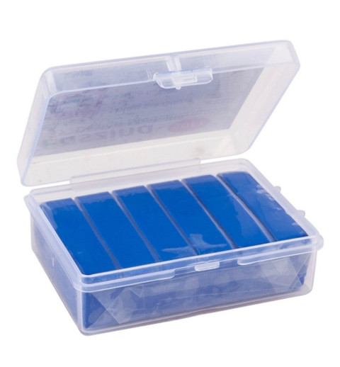 Modelliermasse Faszina soft blau/glitzer