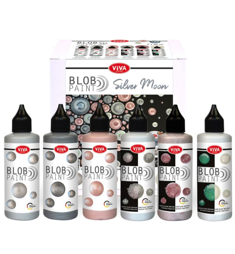 Blob Paint Farbset Silver Moon