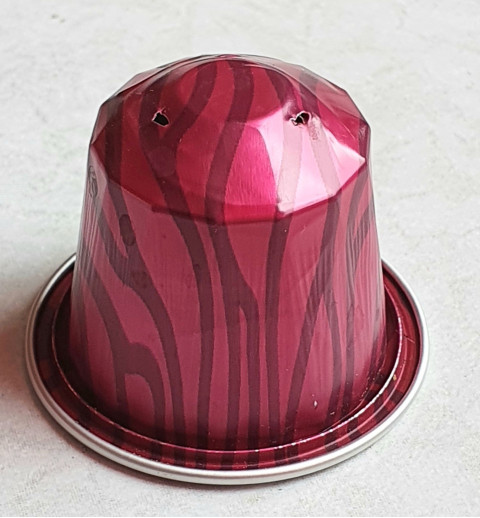 Nespresso Kapsel Original (leer) pink/Muster