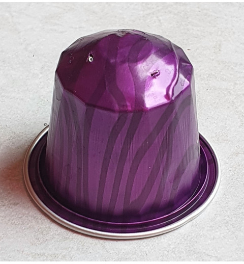 Nespresso Kapsel Original (leer) violette/Muster