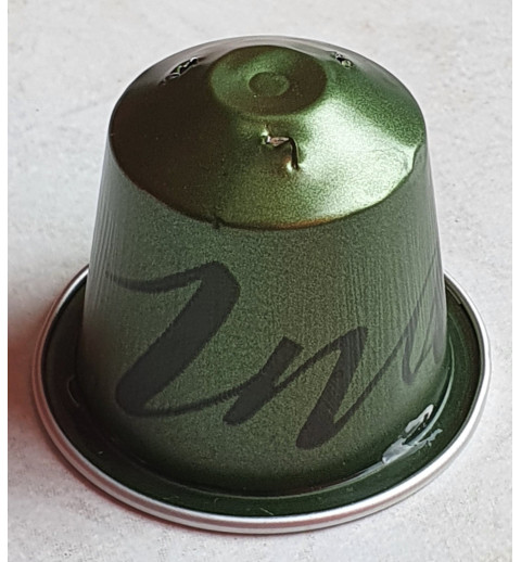 Nespresso Kapsel Original (leer) grün/Muster