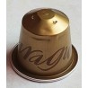 Nespresso Kapsel Original (leer) gold/Muster