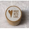Holz Stempel Made with Love