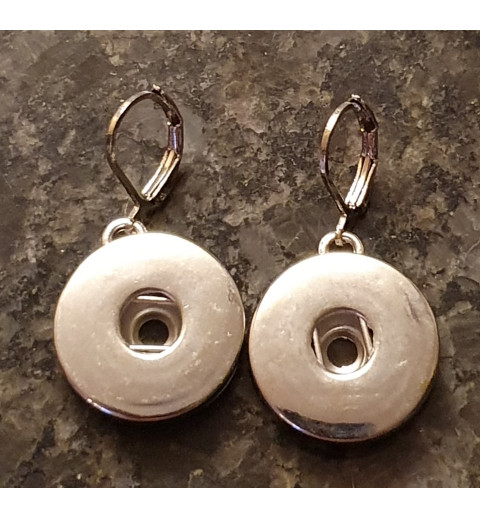 Druckknopf Wechselschmuck Ohrringe
