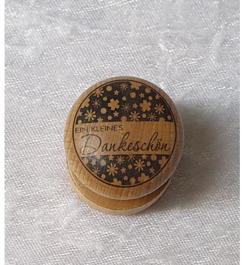 Holz Stempel Ein kleines Dankeschön