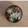 Druckknopf Edelweiss bunt