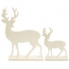 Holz Hirsch