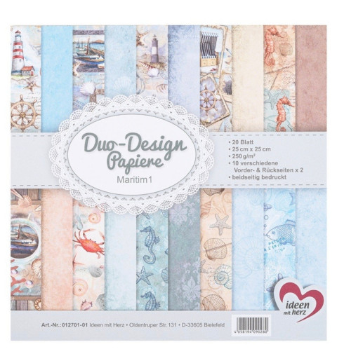 Duo Design Papier Maritim 1