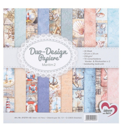 Duo Design Papier Maritim 2