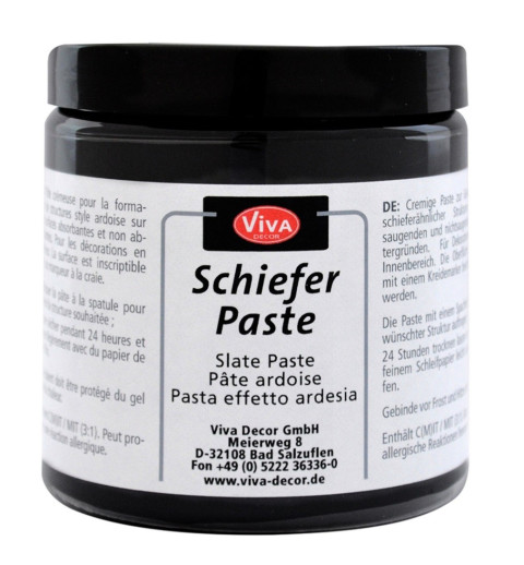 Schiefer Paste
