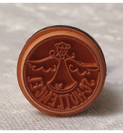 Holz Stempel Schutzengel