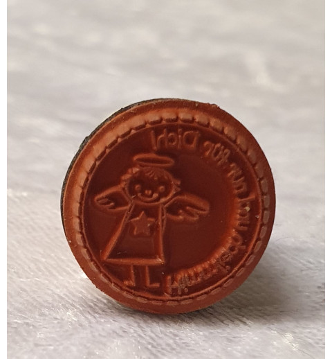 Holz Stempel Himmlisch und nur für Dich