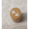 Holz Stempel Pfoten