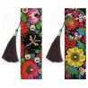 3D Diamant Pixel Lesezeichen Blumen