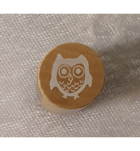 Holz Stempel Eule