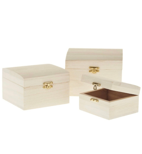 Holz Schatullen