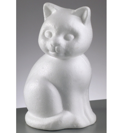 Styropor Katze