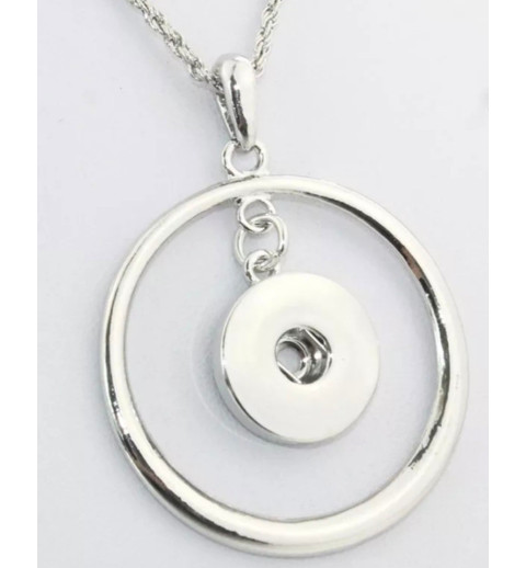 Kette für Wechselschmuck silberfarbig