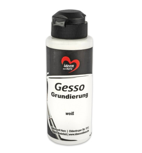 Gesso Grundierung weiss
