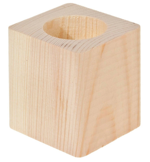 Holz Teelichthalter