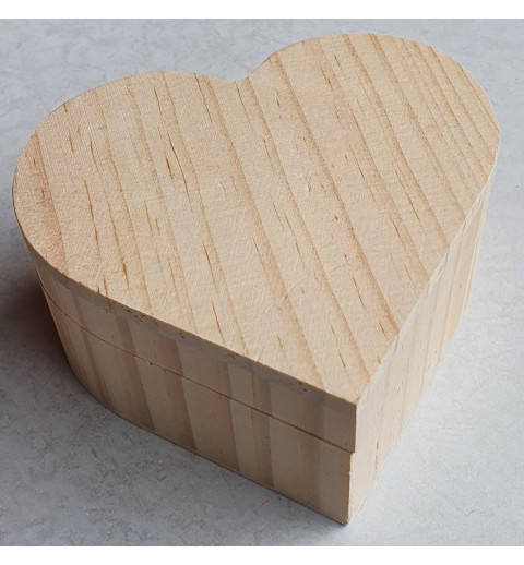 Holzbox Herz