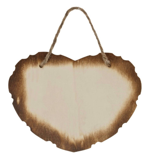 Holz Schild Herz